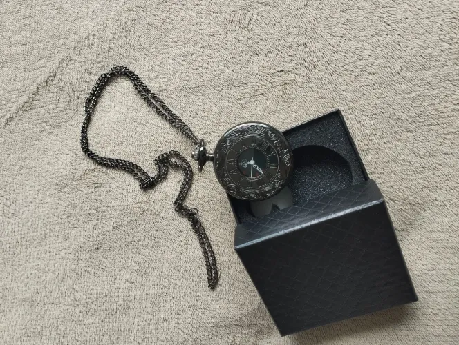 relógio de bolso, vintage, retrô.