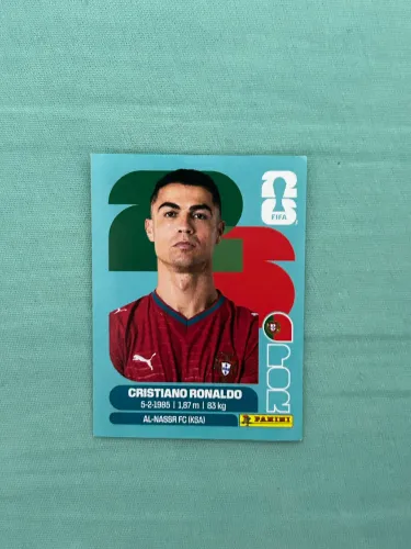 Figurinha Cristiano Ronaldo