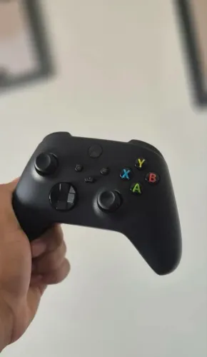 Controle Xbox Series X/S Original Preto - Usado, Bem Conservado