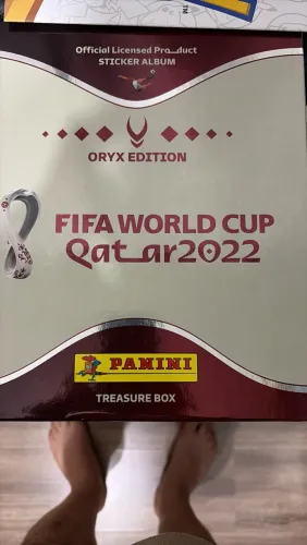Álbum Copa 2022 Raríssimo oryx