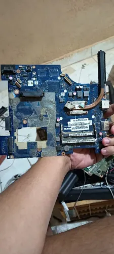 Placa mãe do notebook Lenovo g475