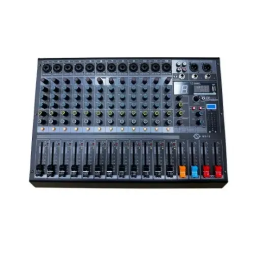 MESA DE SOM PROFISSIONAL 12 CANAIS