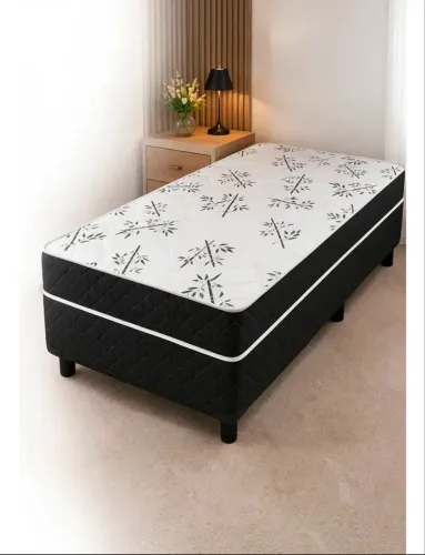 Cama box conjugada solteiro (5 cm)