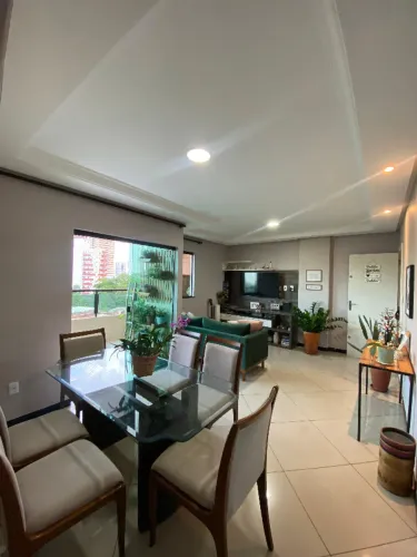 Apartamento 3/4 C/ 3 SUÍTES mobiliado para locação no Condominio Ocean Residence