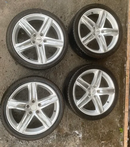 Jogo De Roda Tsw Aro 18 / 4 Rodas 5/110mm