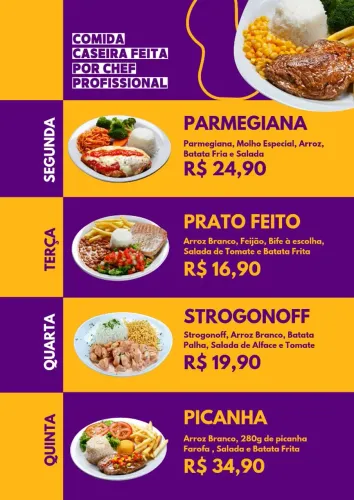 CARDÁPIO PERSONALIZADO EM PDF 