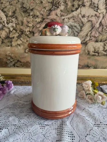 Pote para condimentos em ceramica possivelmente Weiss 35x18