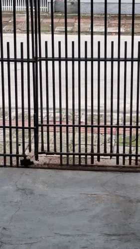 Portão de ferro galvanizado