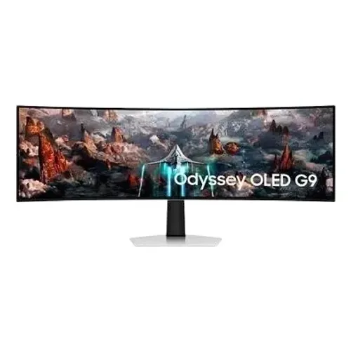 Monitor Gamer Samsung Odyssey Oled 240hz G9 49  Dqhd Prata
