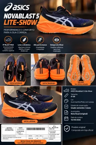Tênis ASICS NOVABLAST 5