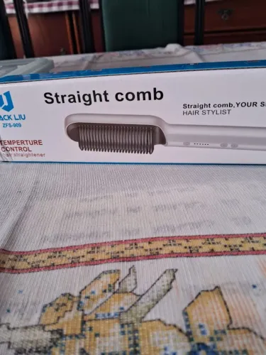 Escova Straight Comb Elétrica (Nova)
