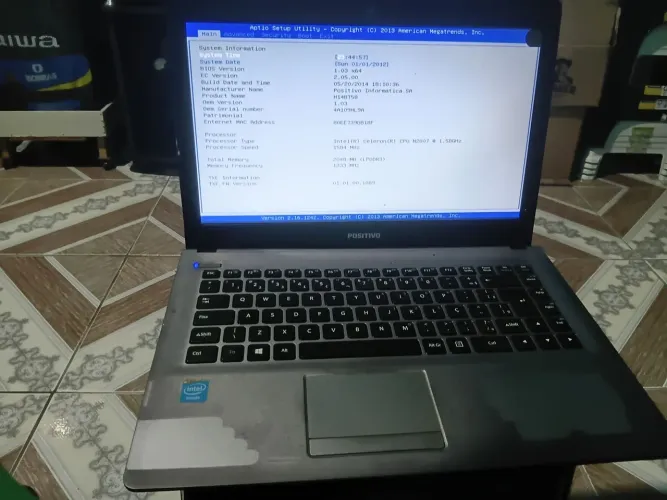 Notebook Positivo 