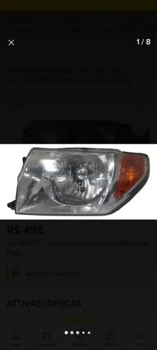 Farol Pajero io 2001 tr4