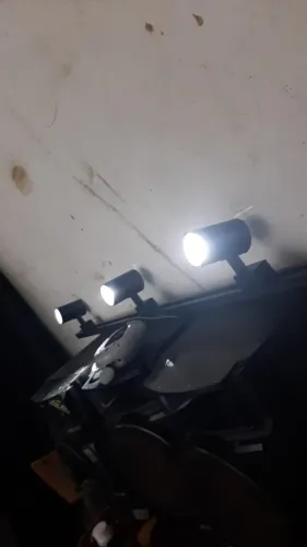 Trilho eletrificado 3 spot trilho led 10w 6500k branco frio