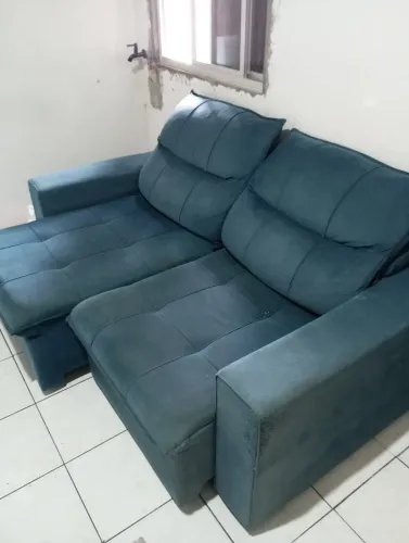 Sofá retrátil 2 lugares