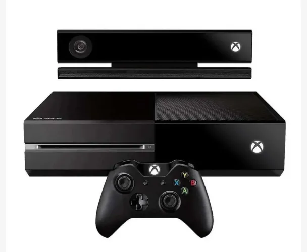 Xbox One fat com Kinect + controle Xbox series