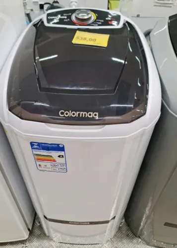 Colormaq Maquina de Lavar Roupa Semi Automatica Tanquinho 10kg LCS10 Branco 127V