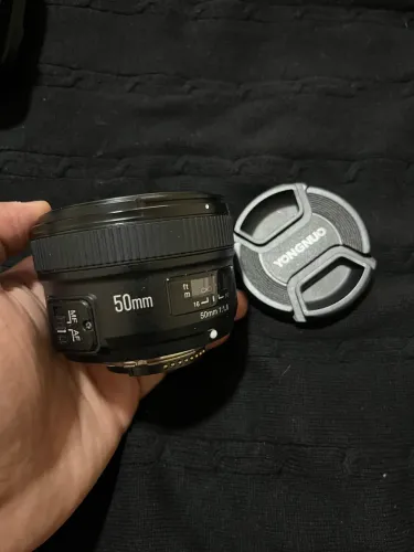 Lente Yongnuo 50mm 1.8 para Nikon!! Pra sair hoje!!!