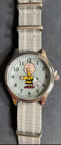 Relógio BOXFUN Peanuts Charlie Brown e Snoopy ? Novo na Caixa