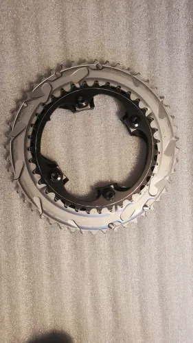 Par de coroas Sram Force 48 e 35 dentes BCD 107