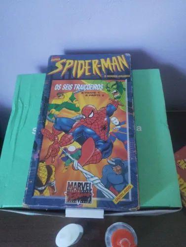 Vhs desenho homem aranha anos 90