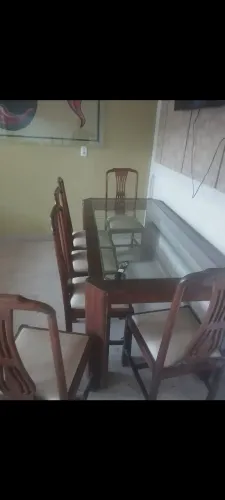 Mesa de jantar madeira maciça