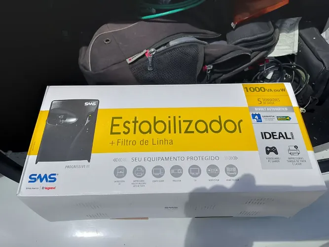 Estabilizador SMS PROGRESSIVE III 1000VA