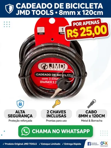 Cadeado de bike