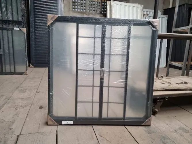 Janela Ferro Pintura Eletrostática Branca ou Preta