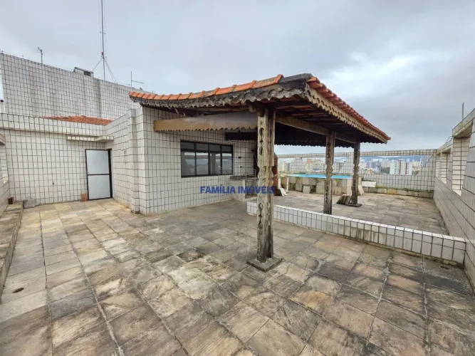 Cobertura à venda 3 dormitórios piscina vaga Aparecida Santos/SP