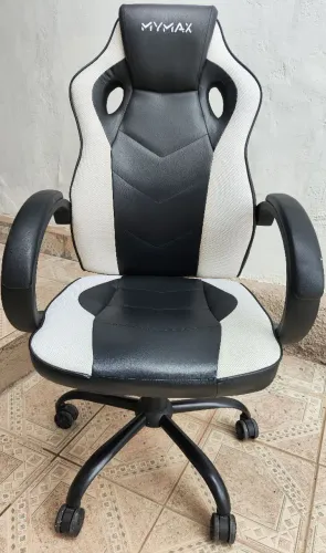 Cadeira Gamer Mymax MX0 Preto e Branco