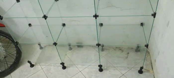 Vendo balcão expositor de vidro