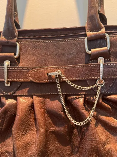 Bolsa Marrom - Prune (Marca Argentina) 100% couro