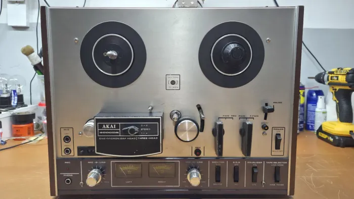 Gravador de Rolo Akai 4000 DS 