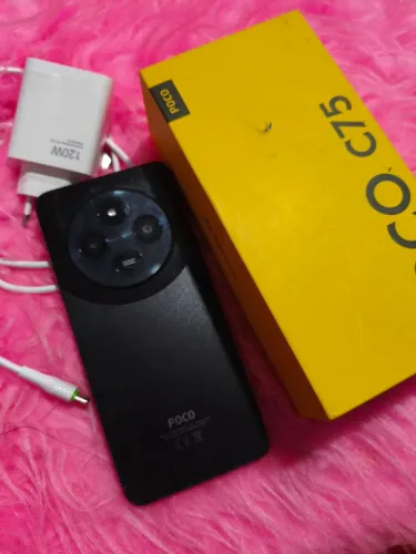 Celular poco c75 com 256 GB com NFC nota fiscal única dona
