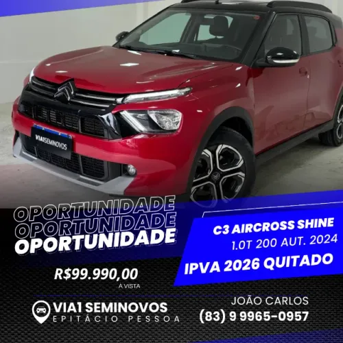 Citroen C3 Aircross Shine 1.0 Turbo 200 Aut. 2024