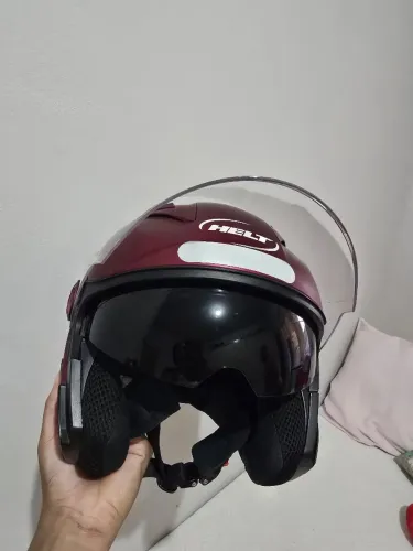 Capacete HELT CityLight Com óculos Interno Tamanho M 58