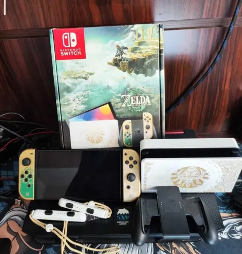 Nitendo switch edição colecionador zelda