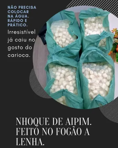 Ganhe dinheiro com nhoque de aipim