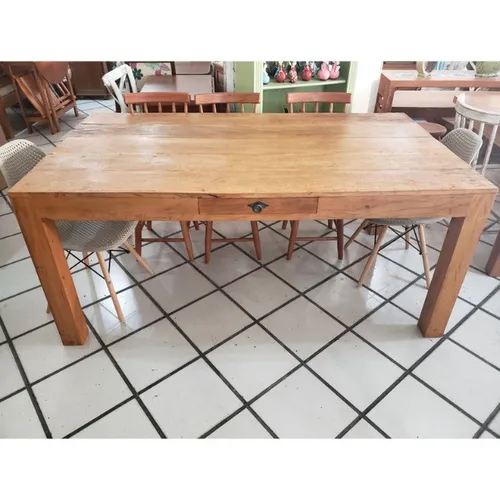 Mesa Mocha Com 1 Gaveta Demolição