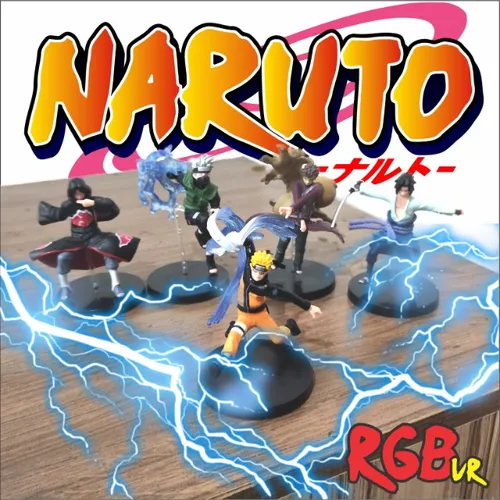 Coleção De Miniaturas Naruto Shippuden (venda por unidade)