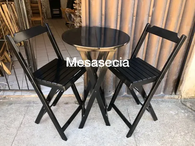 bistro dobraveis madeira