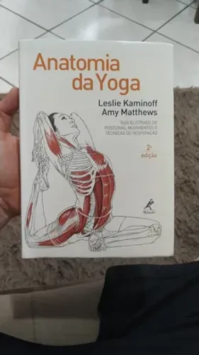 Anatomia da Yoga Livro ilustrado. Novo! 