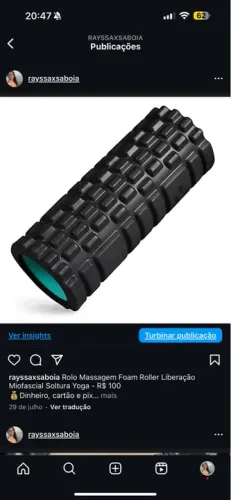 Rolo Massagem 35x16x15cm