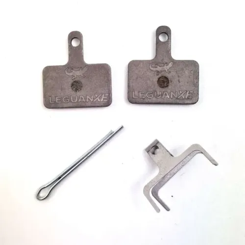 Pastilha Freio Disco Leguan Semi-Metálica p/ Shimano TX505 MT400 M4000 M446 M315 8813