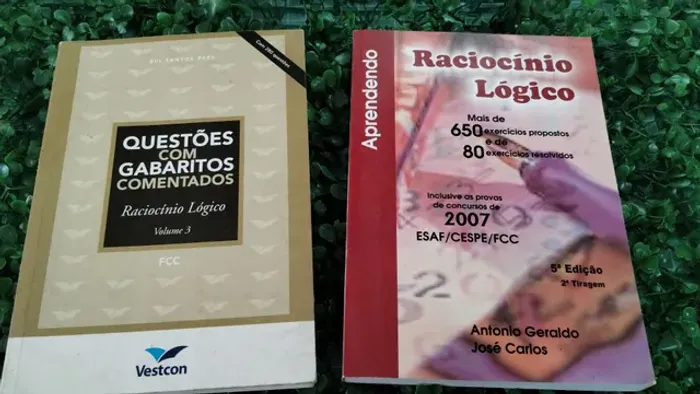 Livros raciocínio lógico para concurso 