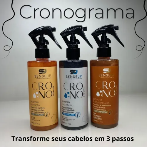 Cronograma Capilar Senseup - 3 Passos para Cabelos Perfeitos