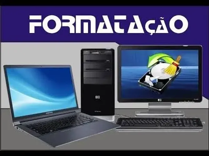 Formatação de notebook e PCs a domicílio 