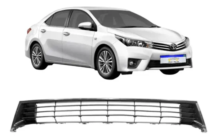 Grade Parachoque Dianteiro Toyota Corolla 2015 2016 2017