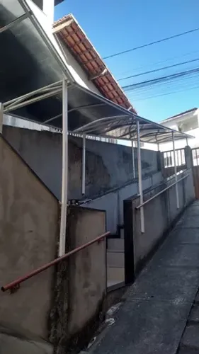 Cobertura de Escada em Policarbonato Alveolar 6MM